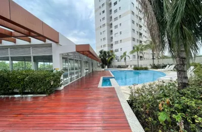 Apartamento semimobiliado alto padrão à venda com 3 quartos no cond. palm beach - 86m ²- aleixo- manaus/am