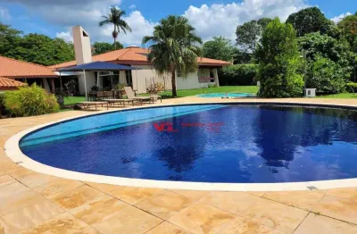 Casa com 6 dormitórios à venda, 1100 m² por r$ 9.010.000,00 - chácara polaris - indaiatuba/sp