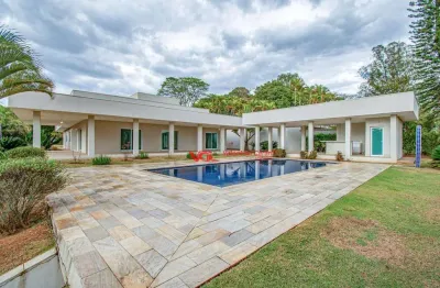 Chácara com 4 dormitórios à venda, 3500 m² por r$ 4.200.000,00 - colinas do mosteiro de itaici - indaiatuba/sp