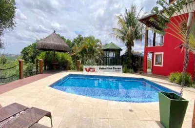 Chácara com 4 dormitórios à venda, 4400 m² por r$ 4.200.000,00 - vale das laranjeiras - indaiatuba/sp