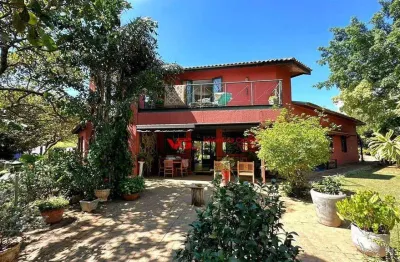 Linda casa com fundo para a mata com 04 suítes à venda, 5200 m² por r$ 4.580.000 - lagos de shanadu - indaiatuba/sp
