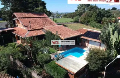 Chácara com 7 dormitórios à venda, 1369 m² por r$ 2.750.000,00 - parque xangrilá - campinas/sp
