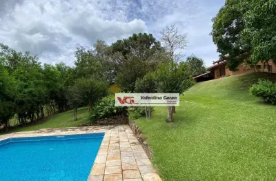 Chácara com 07 dormitórios e piscina à venda, 5000 m² por r$ 2.120.000 - colinas do mosteiro de itaici - indaiatuba/sp