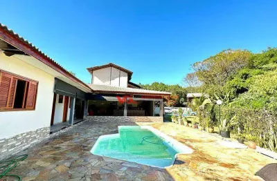 Chácara com 6 dormitórios à venda, 2750 m² por r$ 1.650.000,00 - colinas do mosteiro de itaici - indaiatuba/sp
