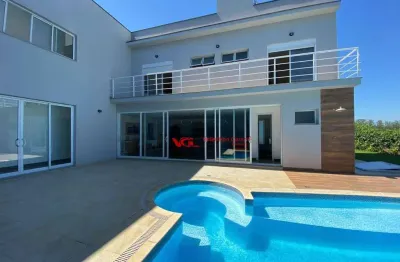 Casa com 4 dormitórios à venda, 385 m² por r$ 1.900.000,00 - condomínio terras de mont serrat - salto/sp