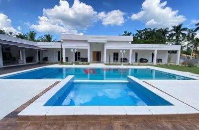 Chácara com 8 dormitórios, 3000 m² - venda por r$ 3.490.000,00 ou aluguel por r$ 20.900,02/mês - colinas do mosteiro de itaici - indaiatuba/sp