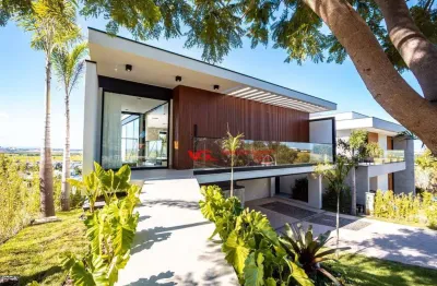 Sobrado com 4 dormitórios à venda, 368 m² por r$ 4.300.000,00 - jardim vila paradiso - indaiatuba/sp