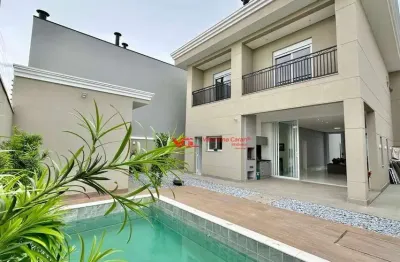 Linda casa em estilo neoclássico com 4 dormitórios à venda, 271 m² por r$ 2.545.000