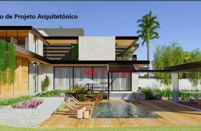 Lote em localização privilegiada com projeto arquitetônico à venda, 5000 m² por r$ 1.600.000 - recanto das flores - indaiatuba/sp