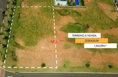 Terreno à venda, 1342 m² por r$ 1.300.000,00 - loteamento residencial entre verdes (sousas) - campinas/sp