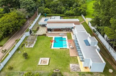 Chácara com 8 dormitórios à venda, 5000 m² por r$ 6.200.000,00 - recanto dos pássaros - indaiatuba/sp