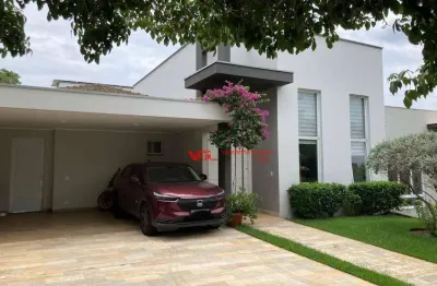 Linda casa com 3 dormitórios à venda, 280 m² por r$ 1.700.000 - portal de itaici - indaiatuba/sp