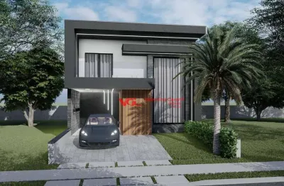 Sobrado com 3 dormitórios à venda, 185 m² por r$ 1.500.000,00 - loteamento park gran reserve - indaiatuba/sp