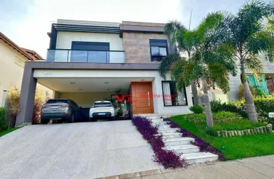 Casa linda de frente para a mata com 05 suítes à venda, 400 m² por r$ 4.600.000 - jardim vila paradiso - indaiatuba/sp