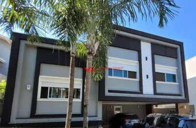 Lindo sobrado com 4 dormitórios à venda, 326 m² por r$ 2.250.000 - jardim residencial santa clara - indaiatuba/sp