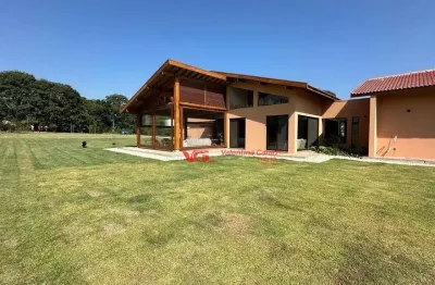 Chácara com 2 dormitórios à venda, 5000 m² por r$ 3.800.000,00 - recanto das flores - indaiatuba/sp