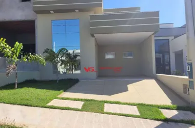 Linda casa com 3 dormitórios à venda, 137 m² por r$ 1.080.000 - loteamento park gran reserve - indaiatuba/sp