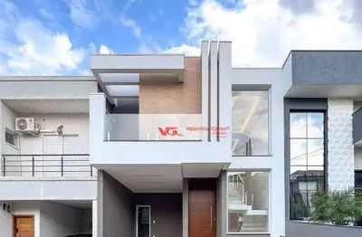 Sobrado com 3 dormitórios à venda, 202 m² por r$ 1.350.000,00 - condomínio vista verde - indaiatuba/sp