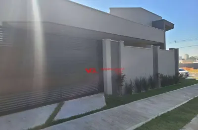 Linda casa com 3 dormitórios à venda, 124 m² por r$ 1.100.000 - loteamento park gran reserve - indaiatuba/sp