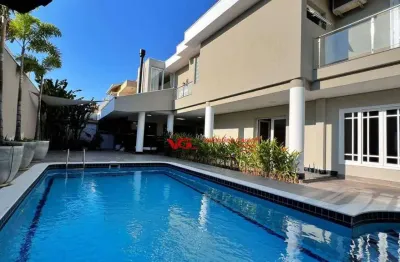 Sobrado com 5 dormitórios à venda, 450 m² por r$ 3.650.000,00 - jardim villa romana - indaiatuba/sp