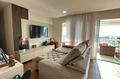 Apartamento lindo em andar alto com 3 suítes à venda, 116 m² por r$ 1.300.000 - le chateau frontenac - indaiatuba/sp