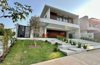Casa linda e moderna com escritório e 3 suítes à venda, 387 m²