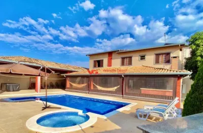 Chácara com 7 dormitórios à venda, 1425 m² por r$ 1.780.000,00 - recreio campestre internacional viracopos vi - indaiatuba/sp