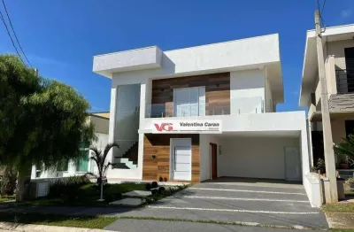 Sobrado com 3 dormitórios, 245 m² - venda por r$ 2.390.000,00 ou aluguel por r$ 12.000,00/mês - condomínio alto de itaici - indaiatuba/sp