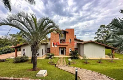 Chácara com 7 dormitórios à venda, 24000 m² por r$ 4.500.000,00 - colinas do mosteiro de itaici - indaiatuba/sp