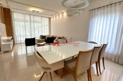 Casa linda e mobiliada com 4 suítes e escritório à venda, 318 m² por r$ 3.150.000 - residencial duas marias - indaiatuba/sp