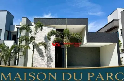 Casa com 4 dormitórios à venda, 261 m² por r$ 3.900.000,00 - jardim maison du parc - indaiatuba/sp