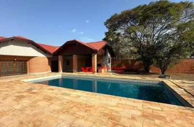 Chácara com 4 dormitórios para alugar, 3000 m² por r$ 8.480,00/mês - vale das laranjeiras - indaiatuba/sp