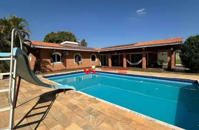Chácara com 3 dormitórios para alugar, 5084 m² por r$ 7.750,00/mês - chácaras de recreio ingá - indaiatuba/sp