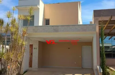 Sobrado com 3 suítes para alugar, 160 m² por r$ 6.797/mês - jardim montreal residence - indaiatuba/sp