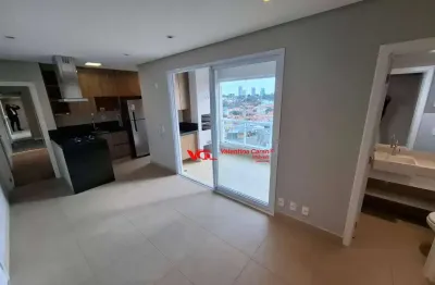 Apartamento com 1 dormitório para alugar, 55 m² por r$ 4.305,00/mês - condomínio sky towers home - indaiatuba/sp