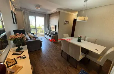 Apartamento com 3 dormitórios à venda, 110 m² por r$ 790.000,00 - condomínio london place - indaiatuba/sp