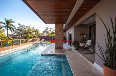 Casa incrível com 4 suítes à venda, 577 m² por r$ 6.750.000 - vale das laranjeiras - indaiatuba/sp