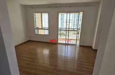 Apartamento com 3 dormitórios para alugar, 88 m² por r$ 4.854,00/mês - condomínio residencial villa felicità - indaiatuba/sp