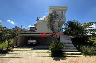 Sobrado com 4 suítes, 350 m² - venda por r$ 3.950.000 ou aluguel por r$ 15.780/mês - jardim vila paradiso - indaiatuba/sp