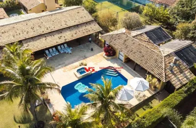 Incrível casa de campo com 7 suítes à venda, 3000 m² por r$ 6.500.000 - vale das laranjeiras - indaiatuba/sp