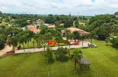 Sítio com 3 dormitórios à venda, 20000 m² por r$ 1.650.000,00 - parque da grama - indaiatuba/sp
