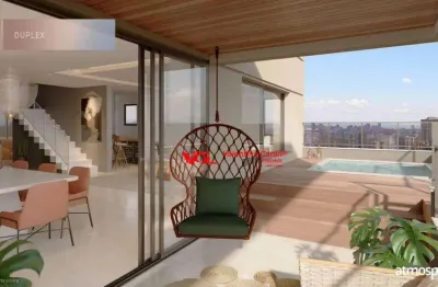 Apartamento duplex com 3 suítes à venda, 234 m² por r$ 3.925.000 - atmosphera congesa - indaiatuba/sp