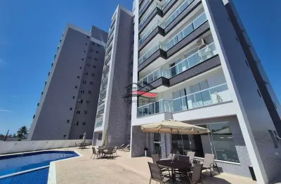 Apartamento com 2 quartos sendo uma suíte e vista mar à venda no indaia - caraguatatuba / sp