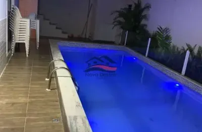 Sobrado com. 2 dormitórios para locação no rio do ouro caraguatatuba-sp