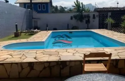 Casa com. 3 dormitórios à venda no pontal de santa marina - caraguatatuba sp