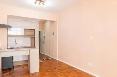 Kitnet 27m2 reformada na rua santo amaro - bela vista.