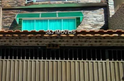 Casa com 3 quartos à venda na rua jurubatuba, 232, vila pires, santo andré, 204 m2 por r$ 799.000