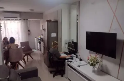 Apartamento com 2 quartos à venda na rua solimões, 419, vila cecília maria, santo andré, 44 m2 por r$ 285.000