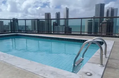 Esse tem uma excelente localização que fica próximo à praia de boa viagem com poucos vizinhos numa rua calma e tranquila  lazer na cobertura piscina salão de festas condomínio inclui água e gás encana