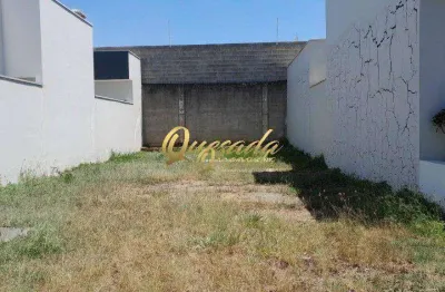 Excelente terreno à venda, com 150 m² no condomínio park real, indaiatuba.